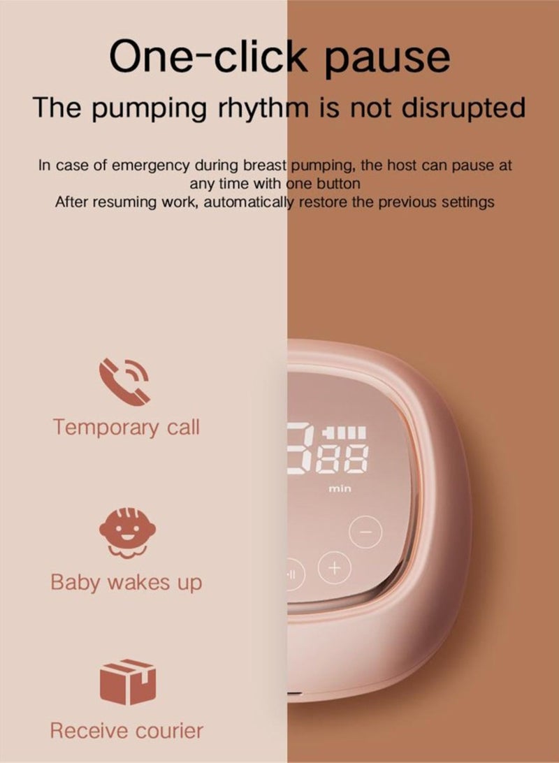 فيلي مضخة حليب الكهربائية المزدوجة خالية من مادة BPA، قابلة لإعادة الشحن، أوتوماتيكية مع 3 أوضاع × 9 مستويات، الرضاعة (ألوان متنوعة) - Image 5