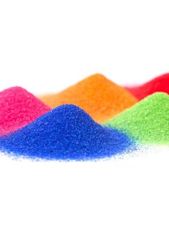 MASHKI MASHKI Sand for Art and Craft Play Sand Assorted Colorful Crystal Shiny Sand Aquarium Home Decoration Sand DIY Drawing Crafty Collections Sand- 200 Gram (3)  - Image 4