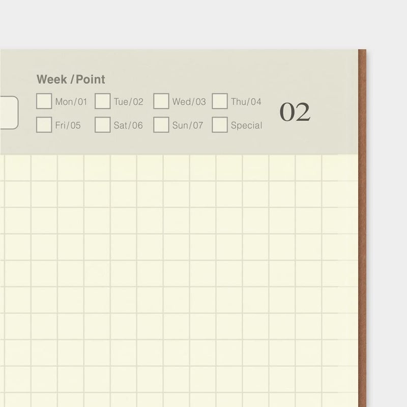 Designphil دفتر ملاحظات المسافر إعادة تعبئة حجم عادي 14255006 - Image 2