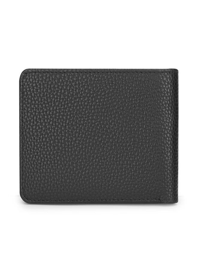Scarecrow Wallet For Men, Genuine Top-grain Leather, Fashionable Short Wallet, Multi-card Slots, Horizontal Design, Qixi Valentine's Day Gift - Image 5