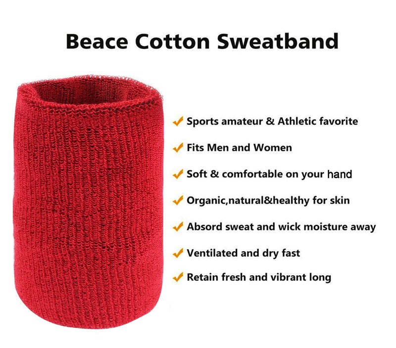 Neska Moda Men's Maroon Cotton Wrist Band-WB10 - Image 3