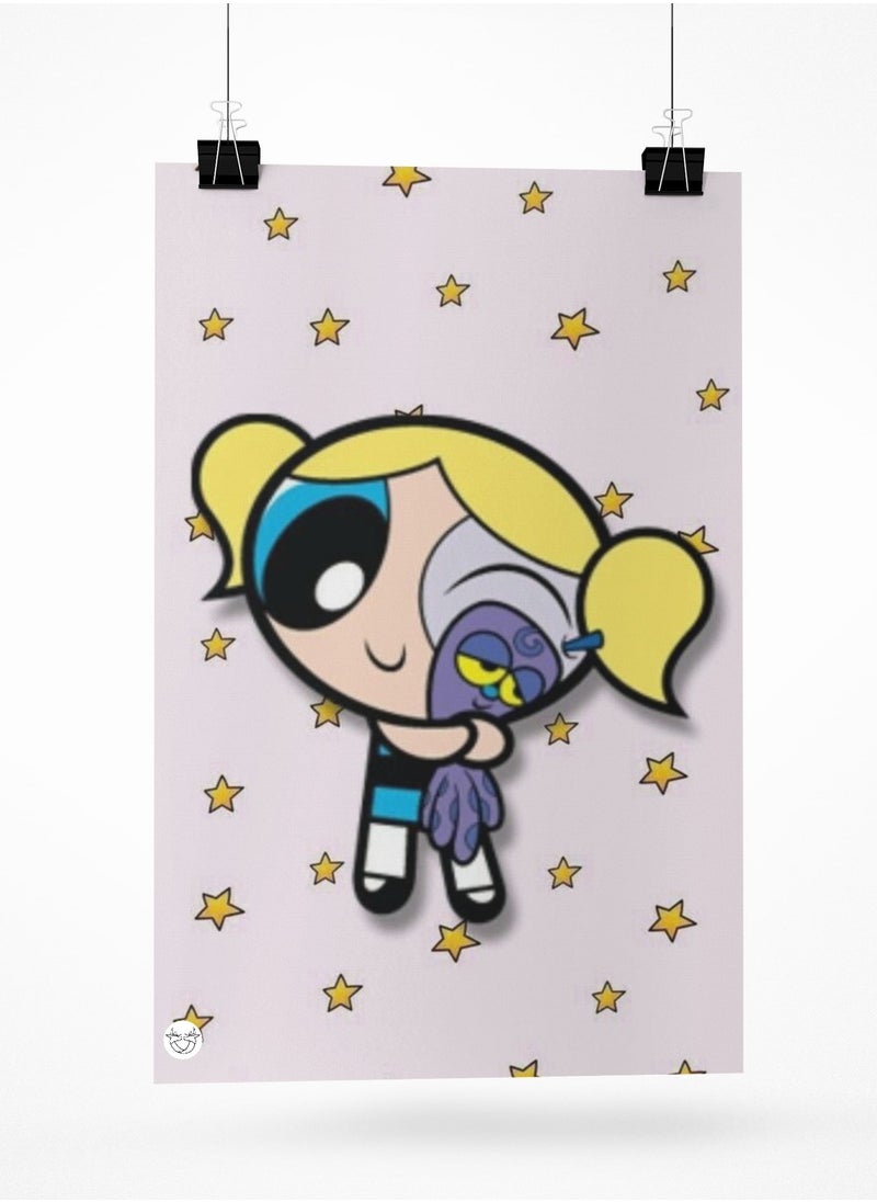 Reeman Design Poster with Power Girl design 