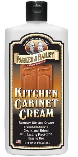 Parker and Bailey Kitchen Cabinet CreamWood CleanerGrease Remover 16 oz 1