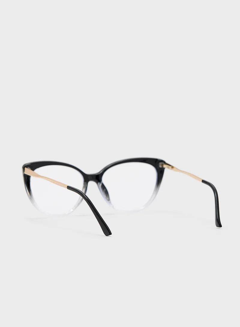 ELLA Anti Blue Laptop Optic Cat Eye Lens Glasses