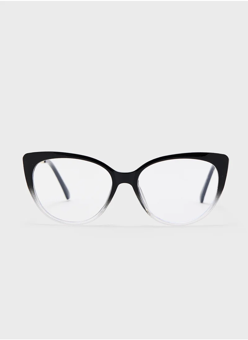 ايلا Anti Blue Laptop Optic Cat Eye Lens Glasses