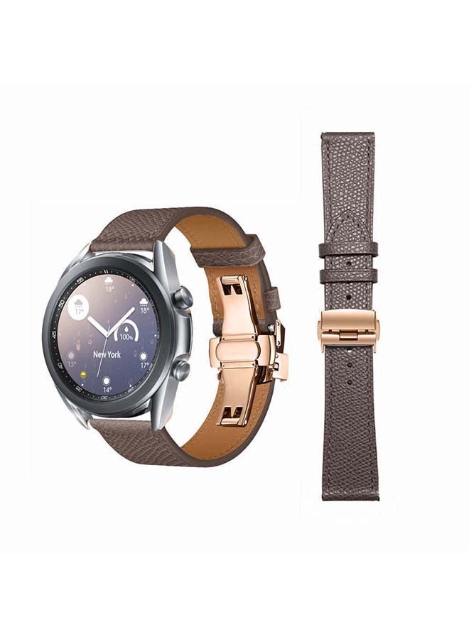 Perfii Replacement Band For Samsung Galaxy Watch3 Gray Lines - Image 1