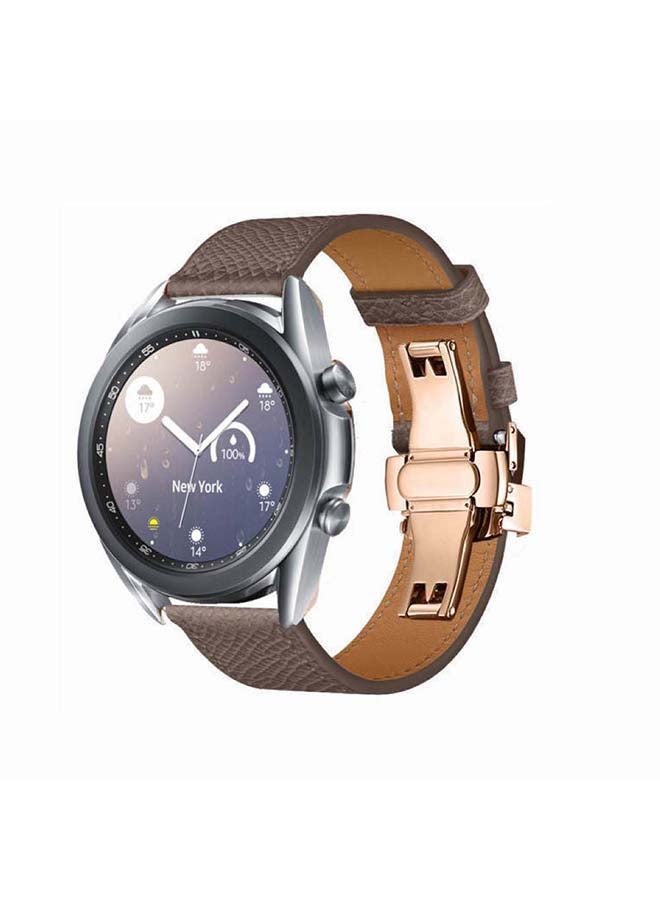 Perfii Replacement Band For Samsung Galaxy Watch3 Gray Lines - Image 2