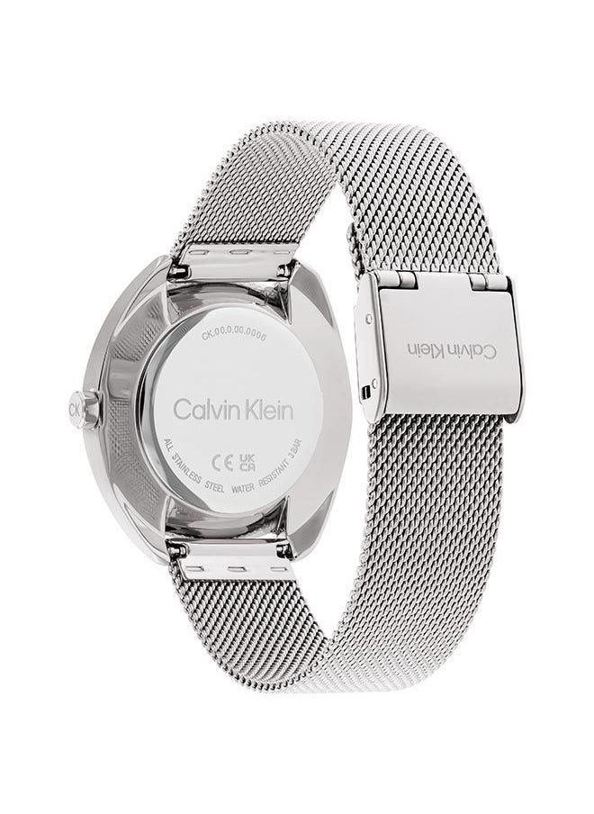CALVIN KLEIN Women's Analog Round Shape Stainless Steel Wrist Watch 25200269 - 34 Mm  - Image 2