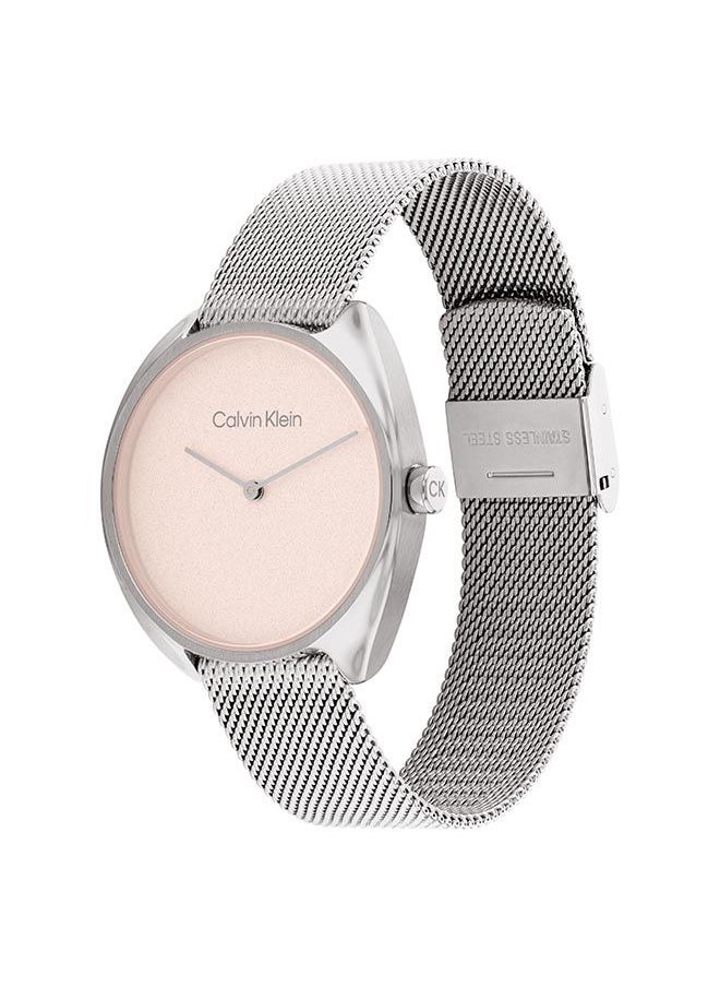 CALVIN KLEIN Women's Analog Round Shape Stainless Steel Wrist Watch 25200269 - 34 Mm  - Image 3