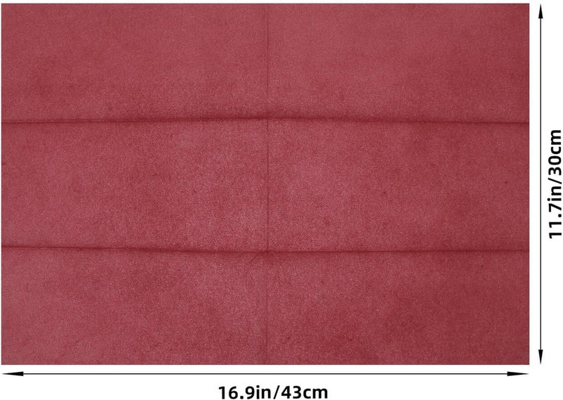 Disposable Paper Napkins 50pcs 30x43cm Wine Red Guest Towels for Wedding Banquets Bathroom Use Beverage and Cocktail Napkins - Image 2