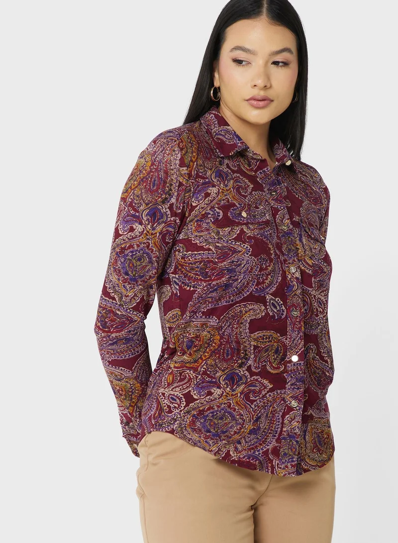 Lauren Ralph Lauren Pocket Detail Shirt