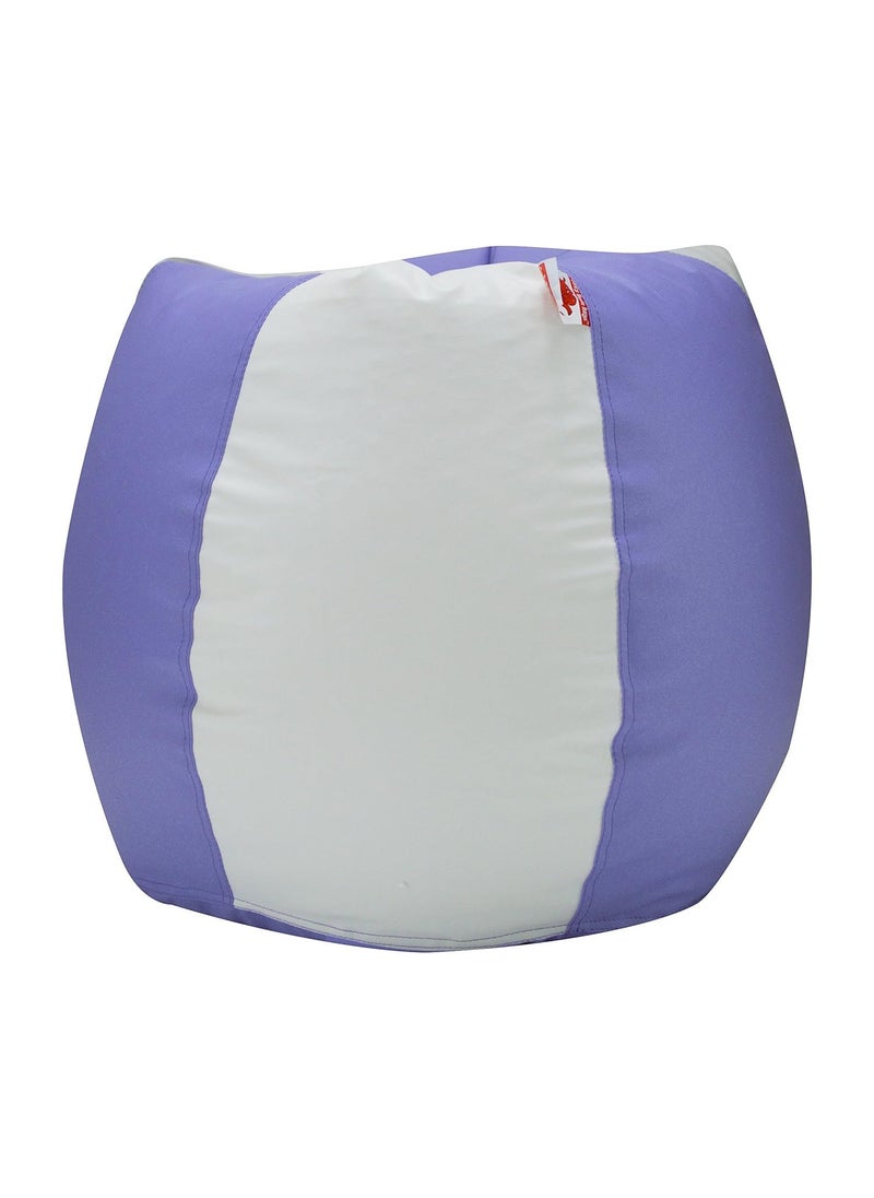 ComfyBean Bean Bags XXXL Bean Bag Without Fillers Cover Lavender and White  - Image 2