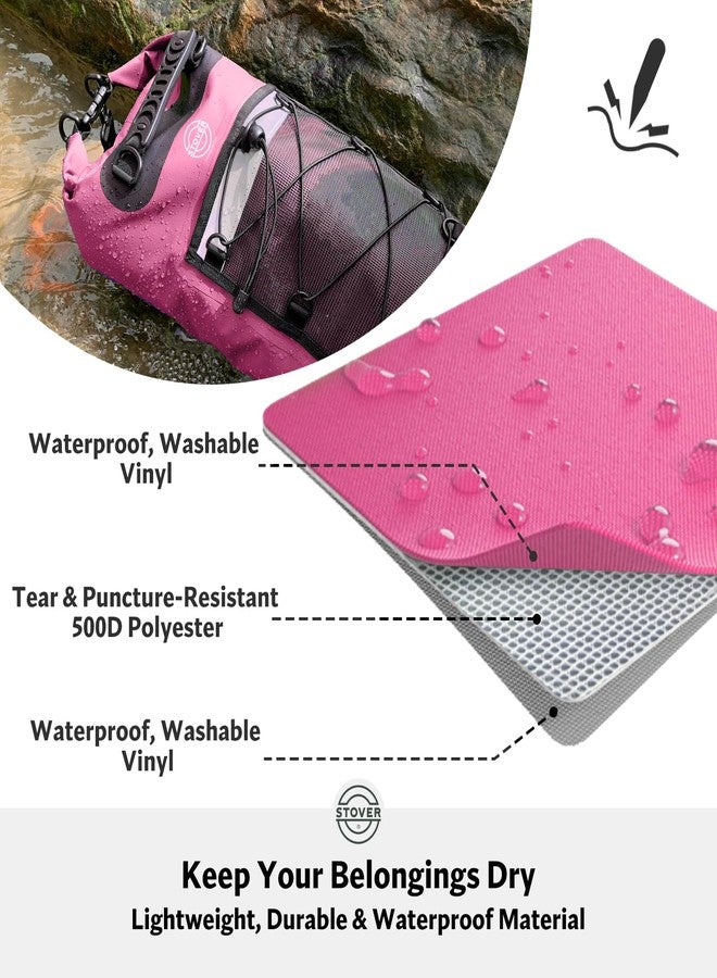 STOVER 5/10/25/30/40/55L Waterproof Dry Bag- Roll-Top Backpack w/Phone Case- Kayaking, Hiking, Camping, Boating- Men/Women - Image 2