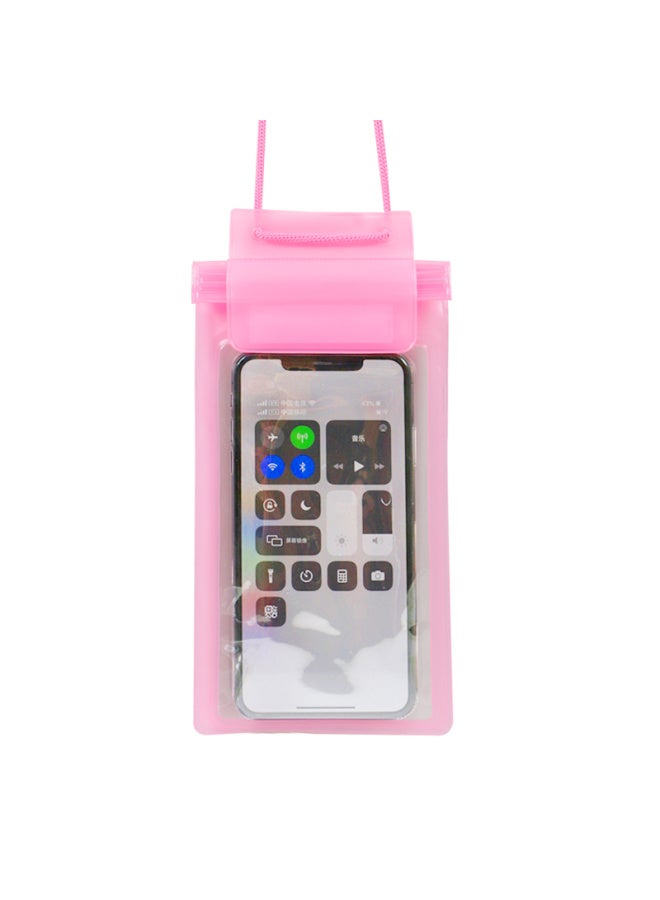 Transparent Mobile Phone Waterproof Bag Can Touch The Rider Take-out Sealed Diving Bag Swimming Neck Touch Screen Waterproof North Gold-Color:Printed Slippers ⚑ - Image 5