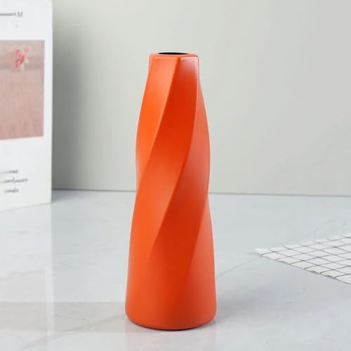 Ascension Plastic Flower Pot for Home Office Bedroom Living Room Decor Unbreakable Flower Vase for Table Corner Balcony Stylish Different Shape Planter for Diwali Decoration - Image 1