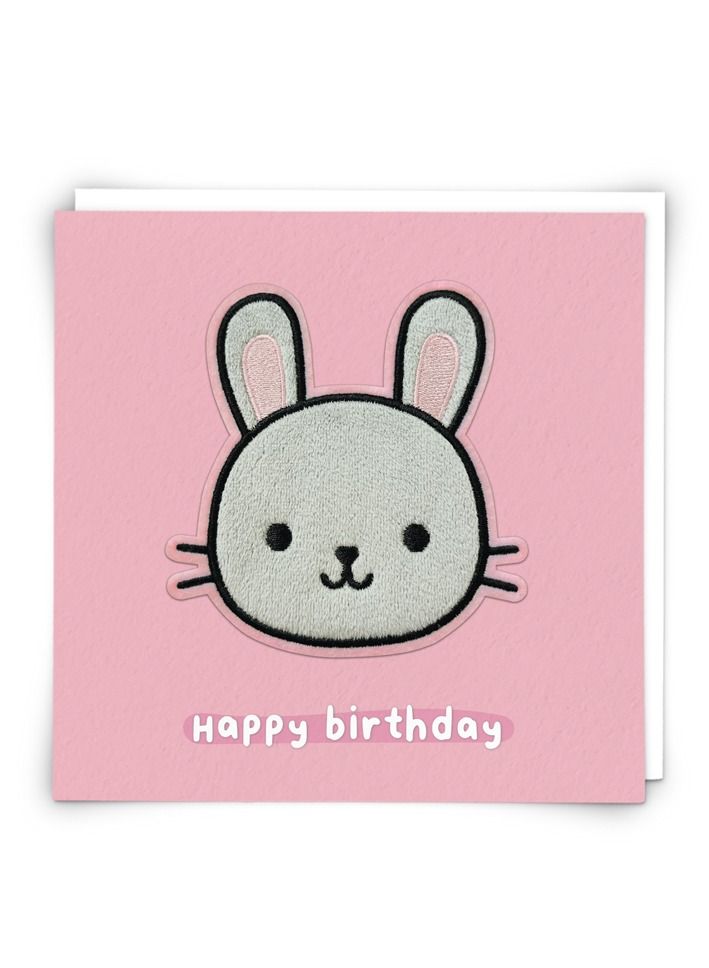 Redback Cards Ruby Rabbit Happy Birthday Greeting Card
