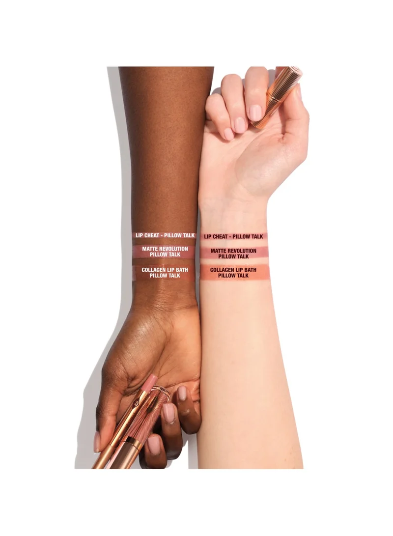 Charlotte Tilbury Pillow Talk Iconic Mini Lip Kit, Savings 24%