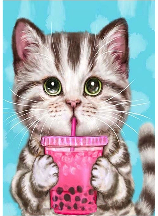 نيبمينينت لوحة زيتية على قماش الكانفاس لديكور الحائط والمنزل يمكنك لصقها بنفسك متعدد الألوان - Image 1