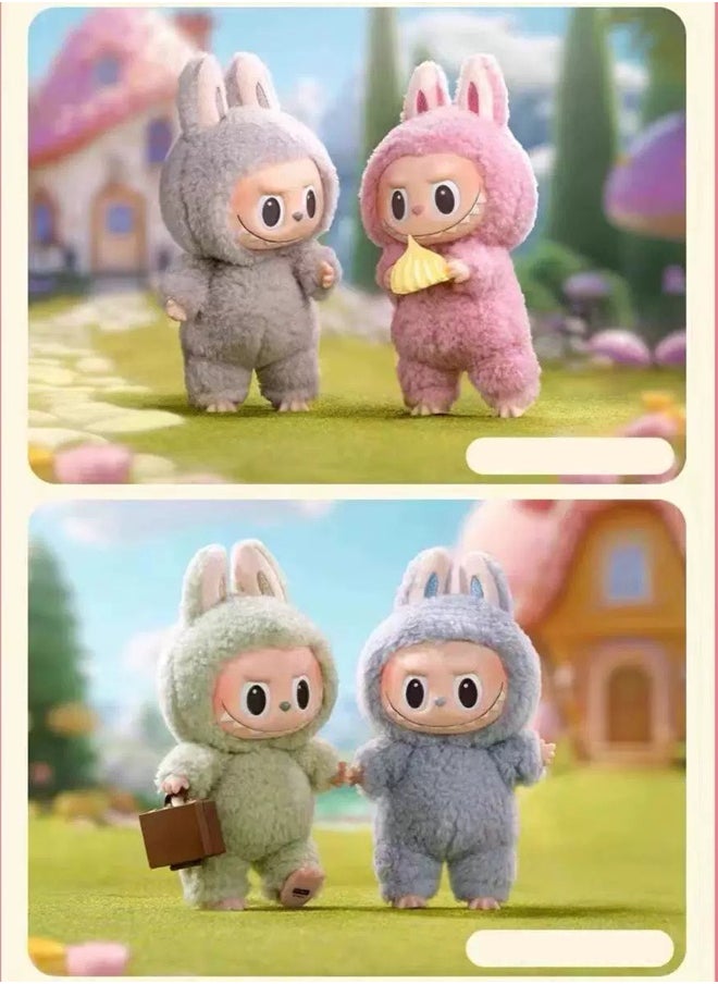 POP MART - Real Labubu THE MONSTERS Exciting Macaron Series blind box Collectible Toy Art - SINGLE BOX Can scan the code to verify  (1PC ) - Image 1