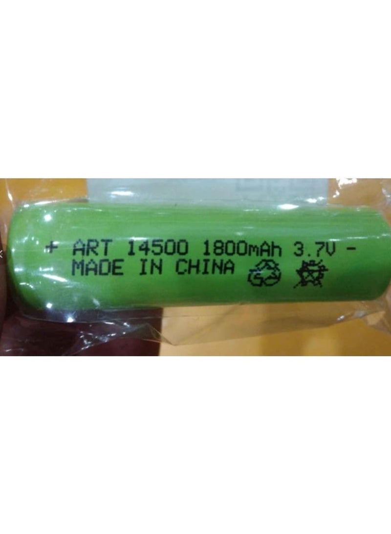 3.7V 1800mAh Rechargeable Battery for LED Toy Lights, Flashlights, Power Bank and Electronic Devices, 1pc - Image 1