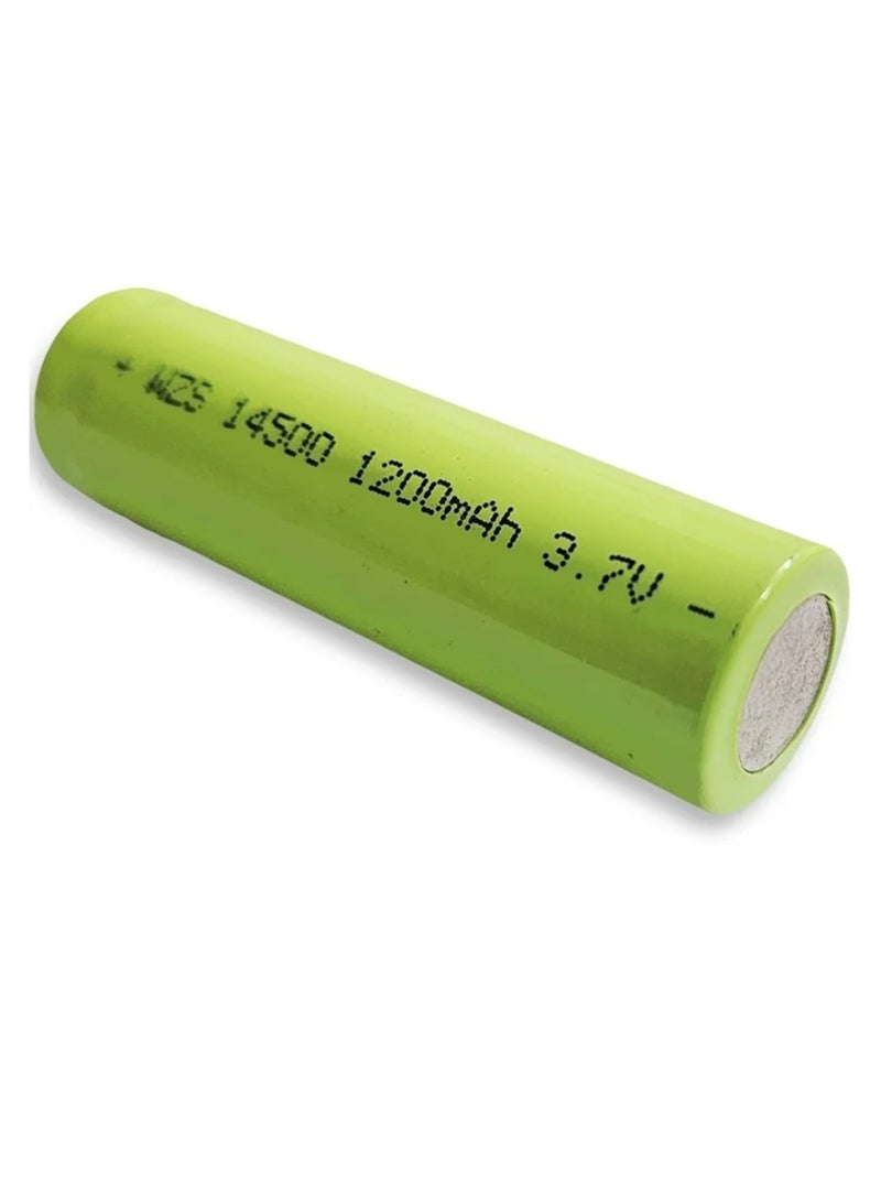 3.7V 1200mAh Rechargeable Battery for LED Toy Lights, Flashlights, Power Bank and Electronic Devices, 1pc - Image 1
