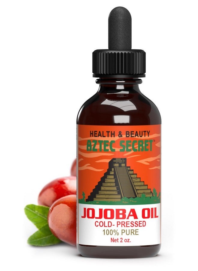 Aztec Secret 100% Pure Jojoba Oil, 2 OZ - Deep Hair & Skin Moisturizer - Cold-Pressed and Unfiltered - Image 1