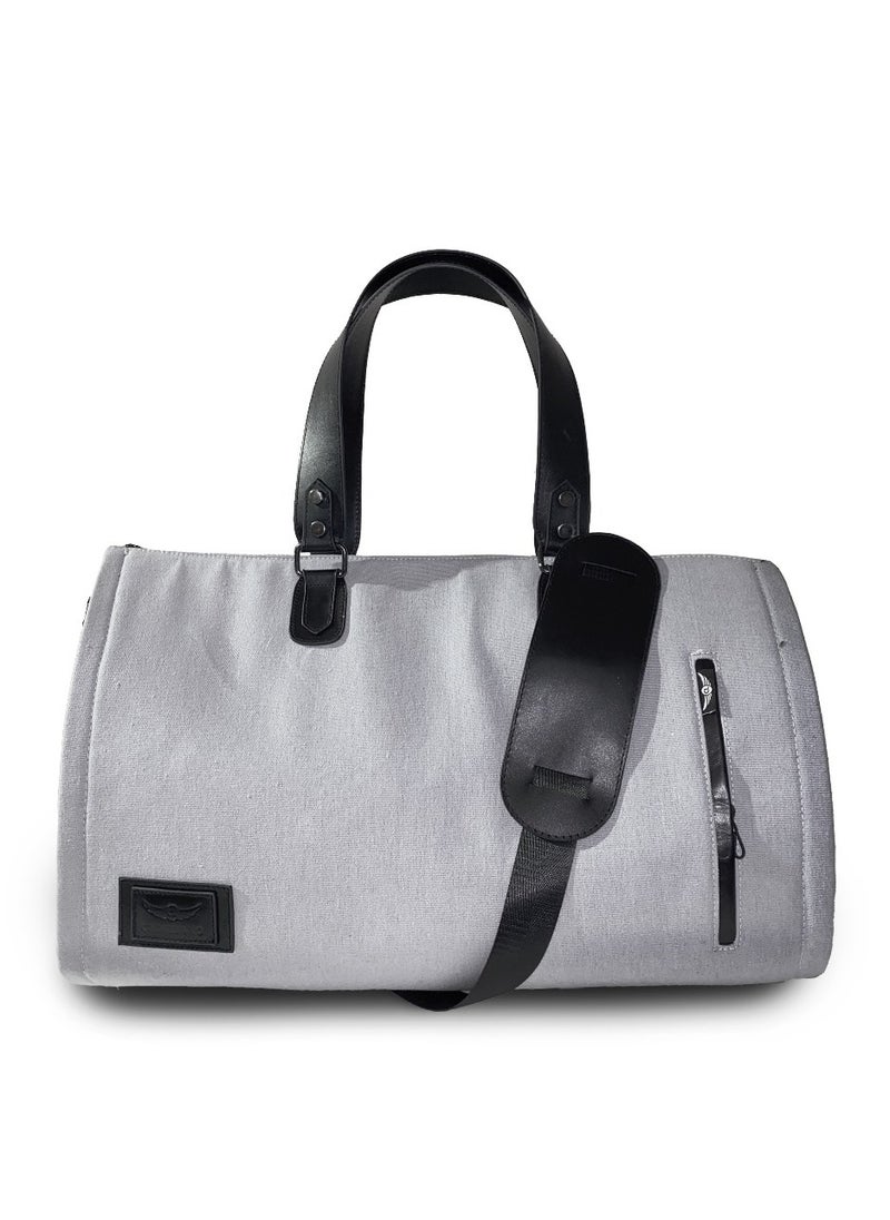 Crossland CROSSLAND Multifunctional Convertible Garment Duffel Bag Suit Storage Bag With Shoe Pouch Large Capacity Carry On Luggage For Travel -Cashmere  - Image 1