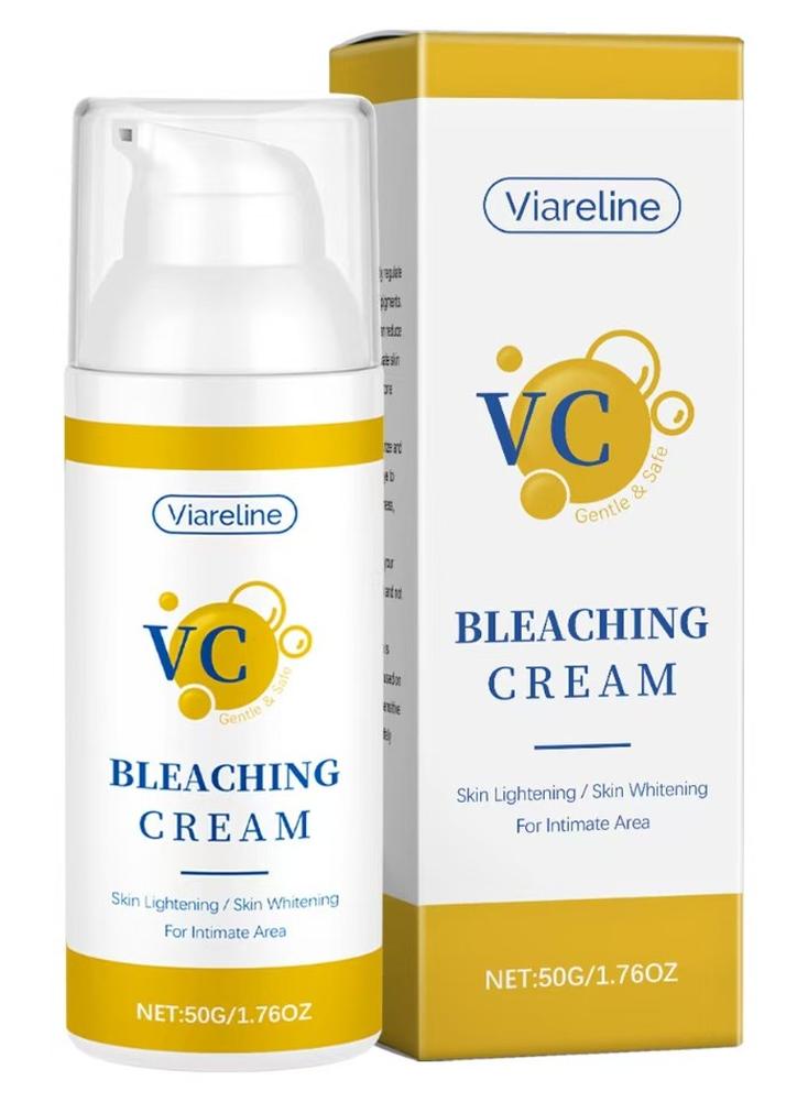 فياريلاين كريم تبييض الجلد تخفيف الجلد للمناطق الحميمة للجسم ، أجزاء خاصة ، تحت الذراع ، الركبتين ، الكوع ، الفخذ الداخلي ، منطقة البيكيني ، كريم تبييض إزالة البقع الداكنة للمناطق الحميمة - Image 1