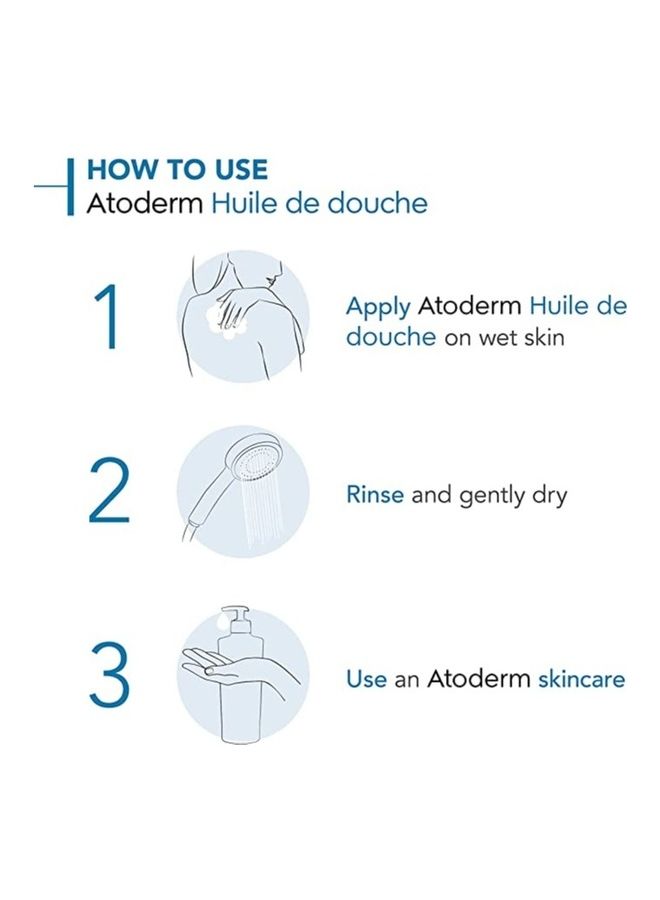 Bioderma Atoderm Huile De Douche Soothing lipid-replenishing cleansing oil 200ml - Image 5