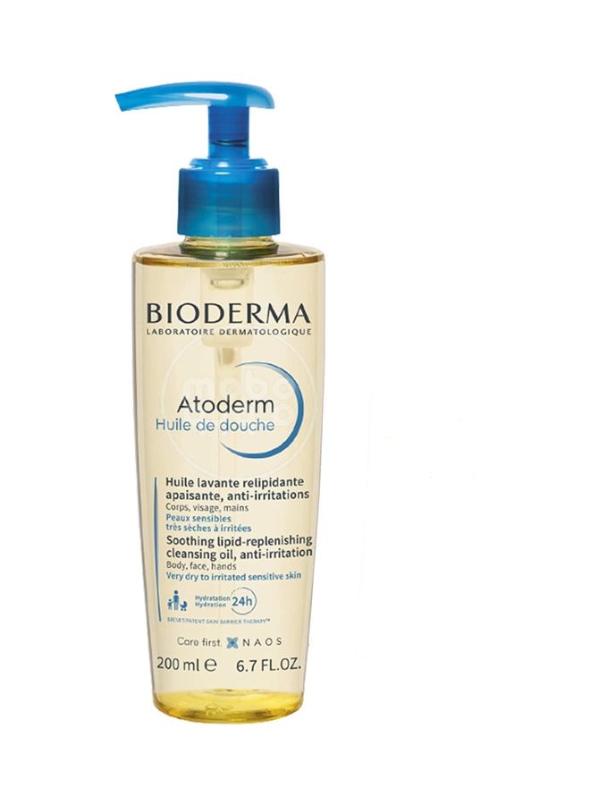 Bioderma Atoderm Huile De Douche Soothing lipid-replenishing cleansing oil 200ml - Image 1