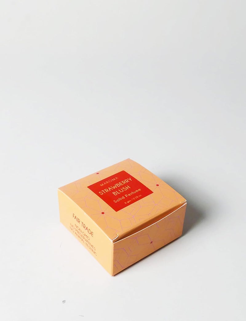 Maroma Maroma Solid Perfume Strawberry Blush 8 Gms  - Image 3