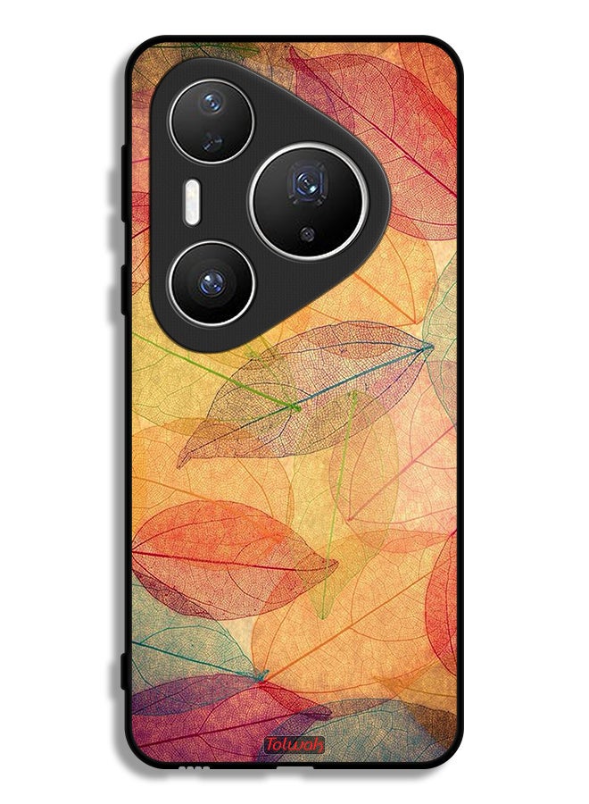 Tolwak Huawei Pura 80 Pro Plus Protective Case Cover Leaves Abstract Digital Art - Image 1