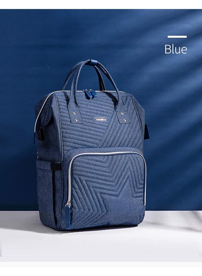 إيروريكس حقيبة حفاضات نوفا بلو + خطافات عربة الأطفال - Image 4