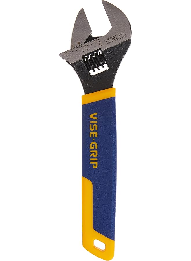 IRWIN Vise Grip Adjustable Wrench 8 Inch 2078608 - Image 1