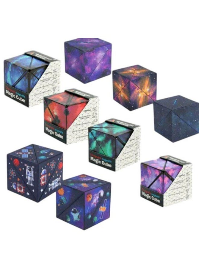 Shape Shifting Box - Award-Winning, Fidget Cube w/ 36 Rare Earth Magnets - Extraordinary 3D Magic Cube – Cube Magnet Fidget Toy Transforms Into Over 70 Shapes