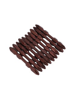 LAWAZIM Screwdriver Bit Set -10 Piece- Double-End Cross-Head, 65mm Nickel-Plated, Anti-Slip Wear-Resistant Bits for Home Repairs, DIY Projects, Professional Use, Woodworking Automotive Precision Tasks  - Image 3