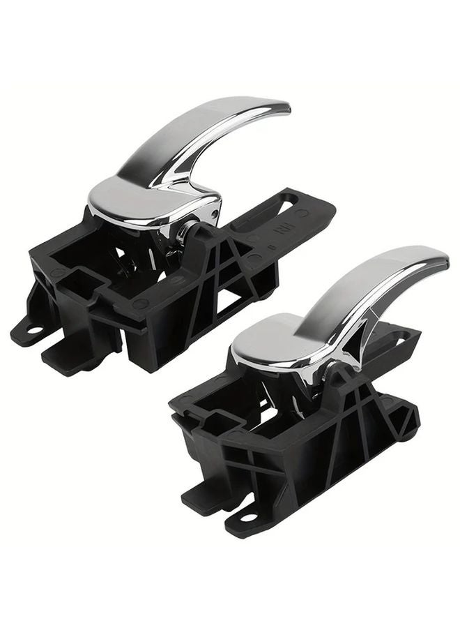 Nissan Qashqai J10 2007 2013 Interior Door Handles 2pcs Set 80670JD00E 80671JD00E - Image 3