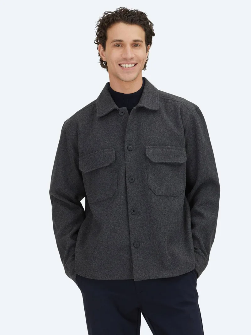 Kip Hard Coal Overshirt