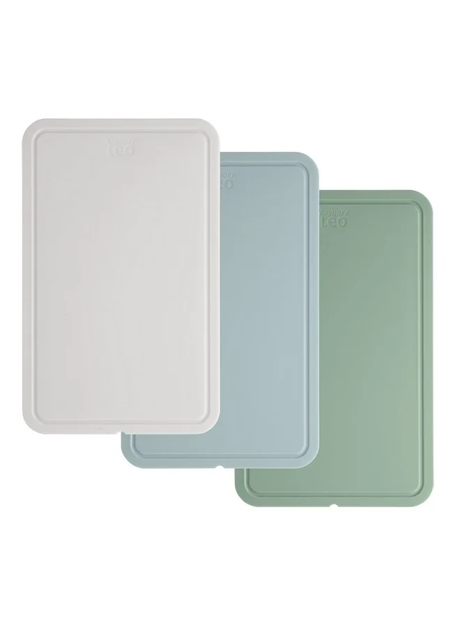 Berghoff 3-Piece Leo Legacy Polypropylene Cutting Board Set Multicolour 32 x 20 cm 3950382