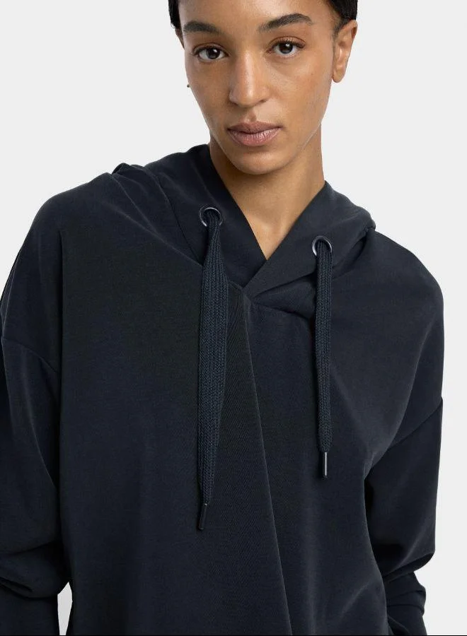 بارفوا لمسة ناعمة من الهودي المحبوكة