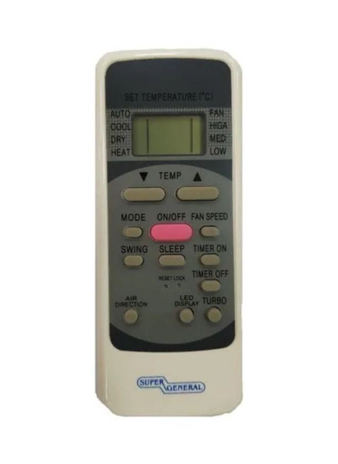 SUPER GENERAL Air Conditioner Remote  - Image 1