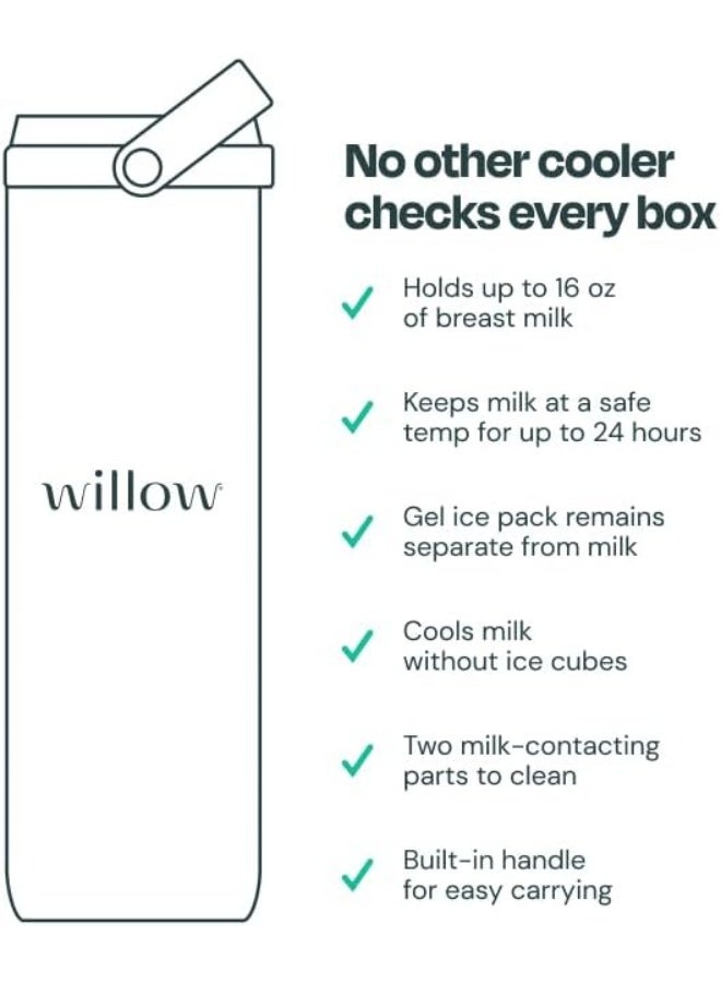 Willow مبرد حليب الثدي المحمول من ويليو - Image 4