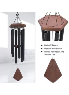 NATURE’S MELODY Natures Melody Amazing Grace WindChime Soothing Sound Wind Chimer Tuned Tubes Aluminum for Decorative Item with Sweet Sound 28 inches  - Image 2