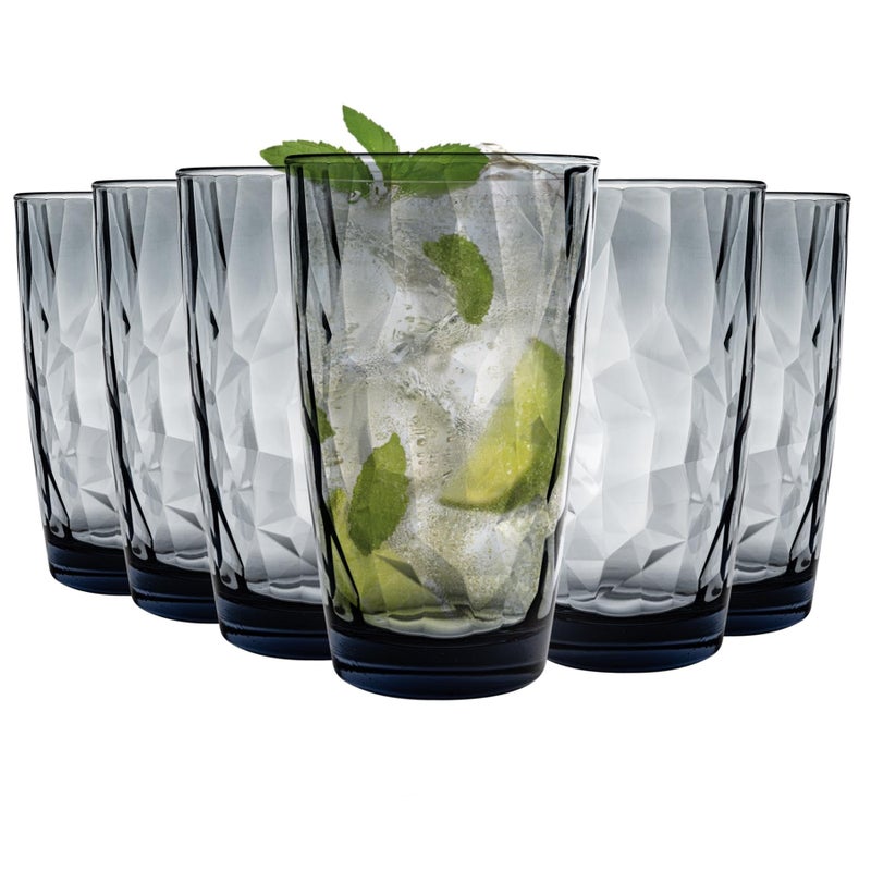 Bormioli Rocco Tall Tumblers 470 ml Ocean Blue
