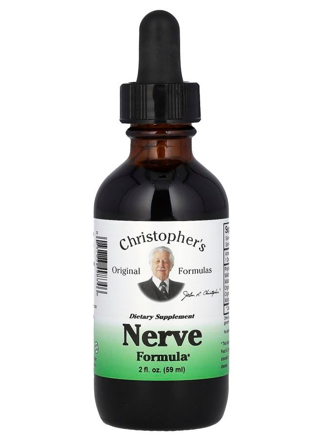 Christopher's Original Formulas Nerve Formula 2 fl oz (59 ml) 