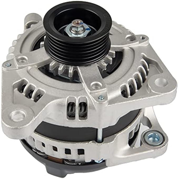 AUTOSITY Alternator Replacement 11294N New for Grand Caravan 2008-2010 3.3L 3.8L Town & Country 2008-2010 3.3L/2008 3.8L Wrangler 2009-2011, 140Amp 12V CW 6-Pulley Groove - Image 1