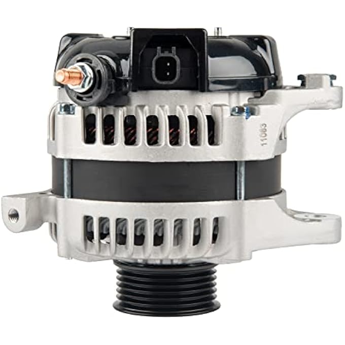 AUTOSITY Alternator Replacement 11294N New for Grand Caravan 2008-2010 3.3L 3.8L Town & Country 2008-2010 3.3L/2008 3.8L Wrangler 2009-2011, 140Amp 12V CW 6-Pulley Groove - Image 3