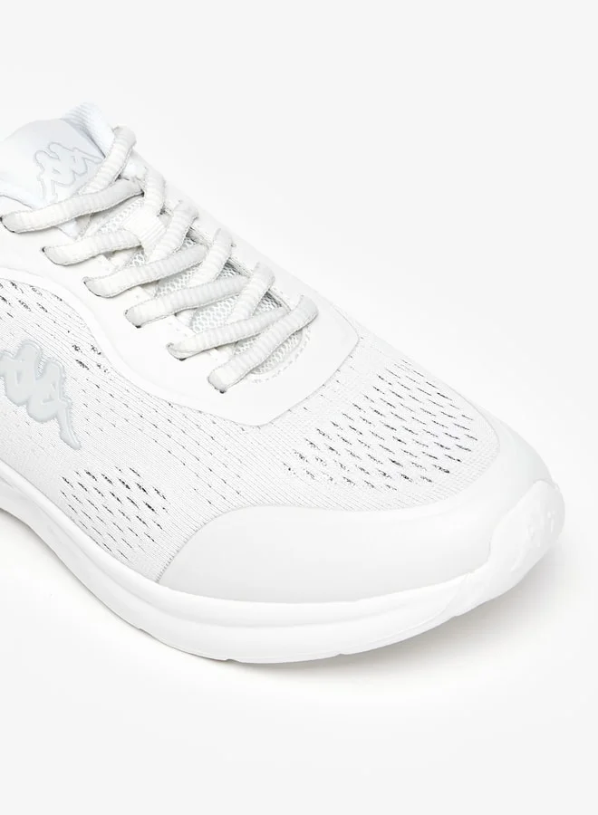 Kappa Women's Textured Sports Shoes with Lace-Up Closure