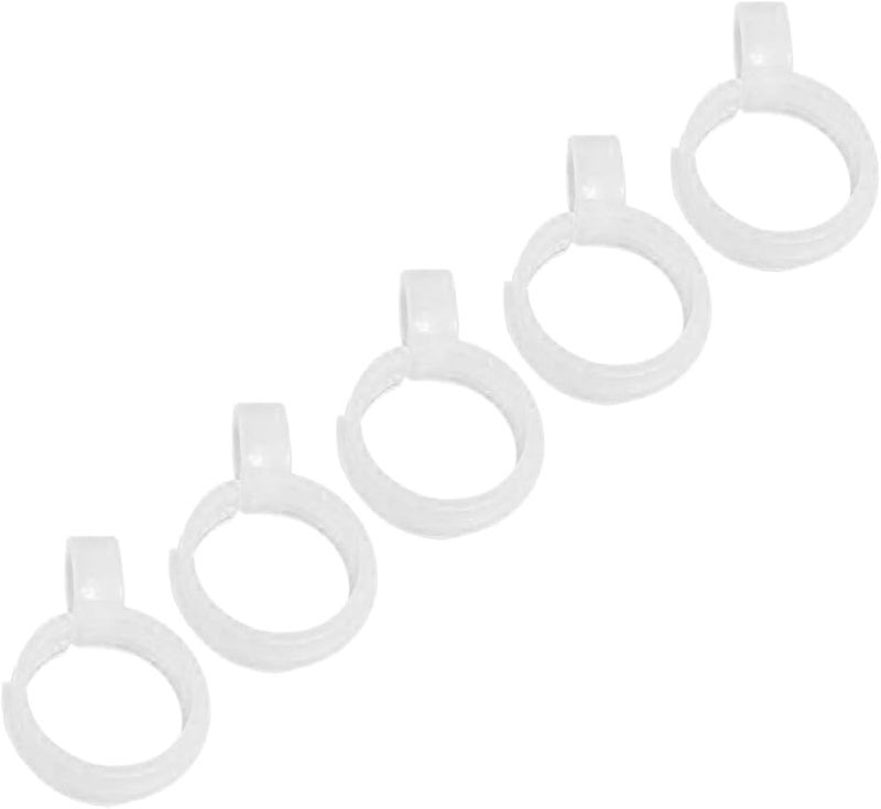 صليب أبيض غرزة المتداول نسيج قبضة التطريز ملحق بطاقة سهلة الاستخدام تخزين 4 7x3 سم - Image 1