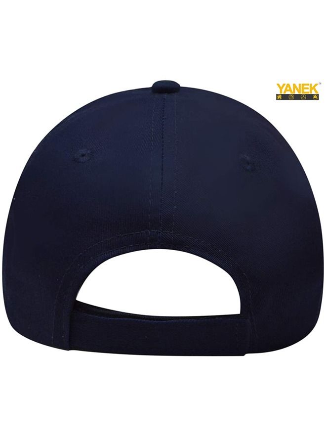 YANEK يانيك قبعة بيسبول عادية | قبعة قطن 100% | كلاسيكي وقابل للتعديل | قبعات أبي | للرجال والنساء - Image 3